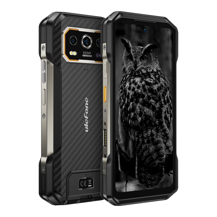 [HK Warehouse] Ulefone Armor 27 Rugged Phone, 12GB+256GB, Night Vision, 10600mAh, 6.78 inch Android 14 MediaTek Helio G99 Octa Core, Network: 4G, NFC, OTG (Black)
