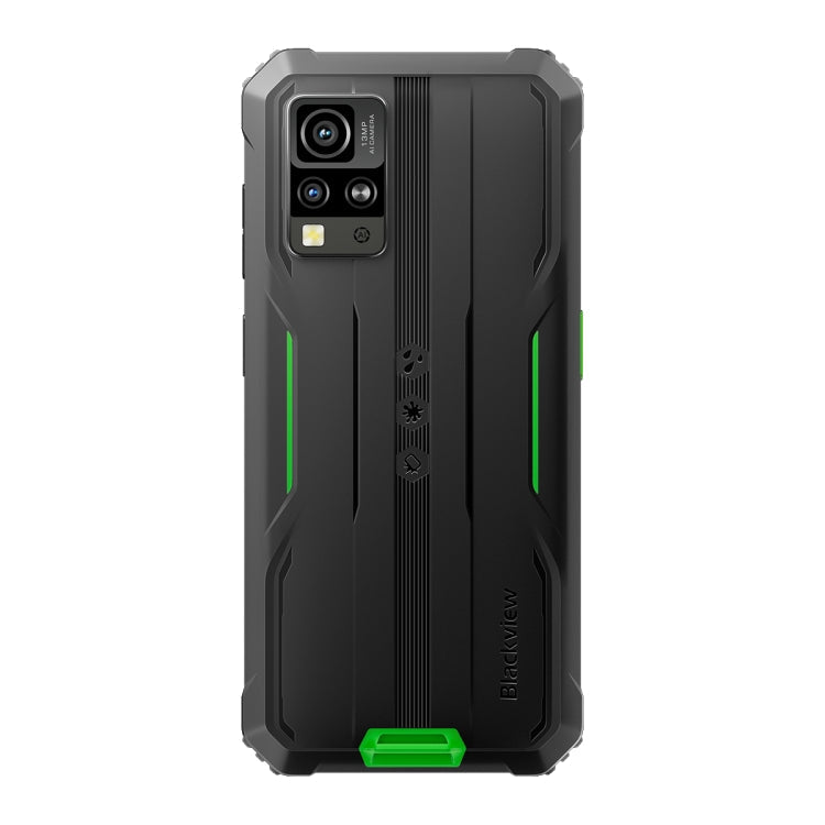 [HK Warehouse] Blackview BV4800 Pro, 4GB+128GB, IP68/IP69K/MIL-STD-810H, 6.56 inch Android 14 Unisoc T606 Octa Core, Network: 4G, OTG (Green)