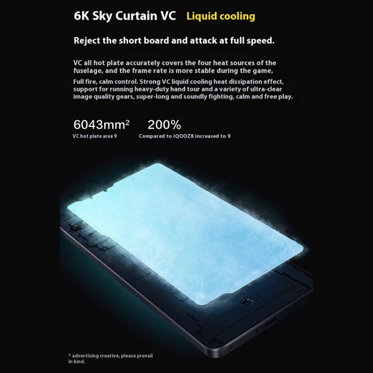 vivo iQOO Z9 Turbo+, 12GB+512GB, 6.78 inch Android 14.0 OriginOS 4 Dimensity 9300+ Octa Core 3.4GHz, OTG, NFC, Network: 5G, Support Google Play (Starlight White)