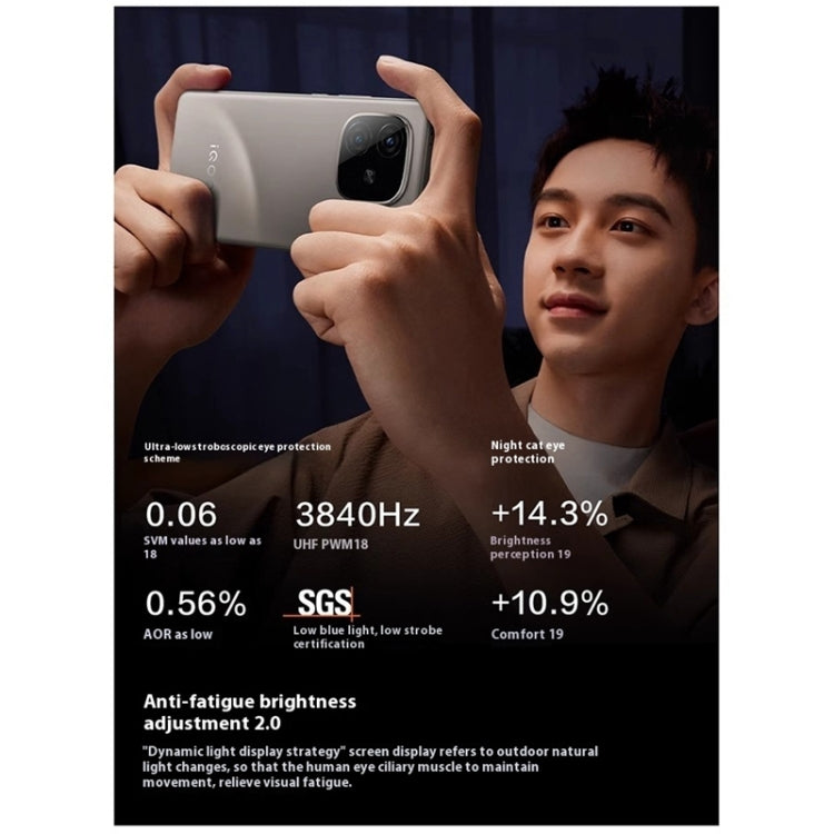 vivo iQOO Z9 Turbo+, 16GB+512GB, 6.78 inch Android 14.0 OriginOS 4 Dimensity 9300+ Octa Core 3.4GHz, OTG, NFC, Network: 5G, Support Google Play (Black)