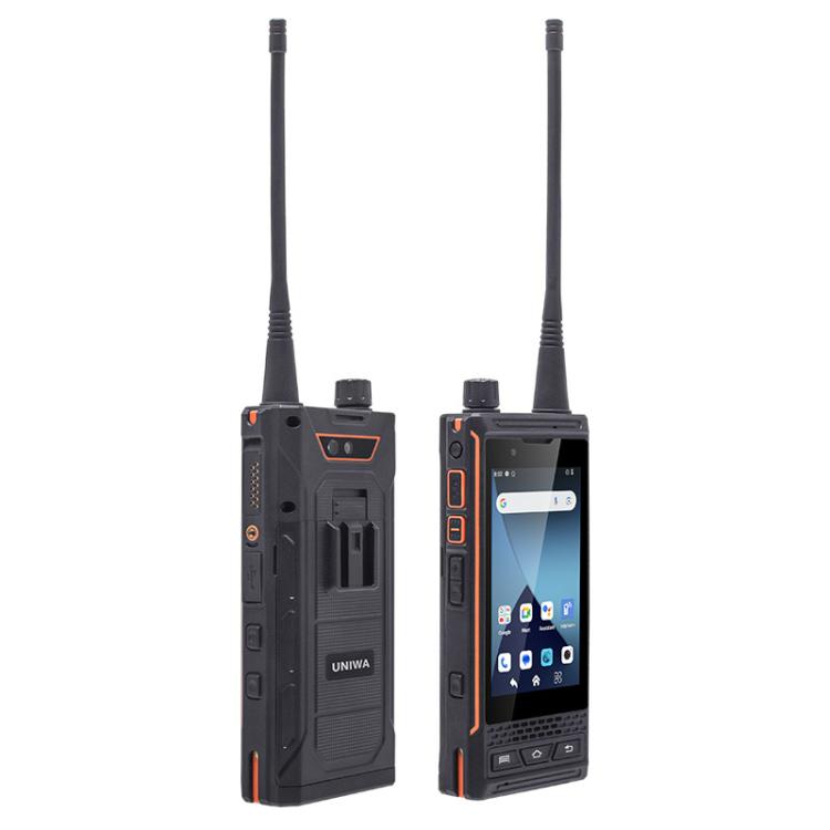 UNIWA P4 Plus UHF Walkie Talkie Rugged Phone, 4GB+64GB, 4.0 inch Android 14 MediaTek MT6765 Helio P35 Octa Core, Network: 4G (AU Plug)