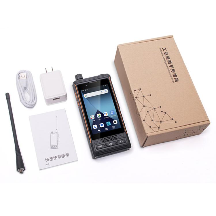 UNIWA P4 Plus UHF Walkie Talkie Rugged Phone, 4GB+64GB, 4.0 inch Android 14 MediaTek MT6765 Helio P35 Octa Core, Network: 4G (UK Plug)