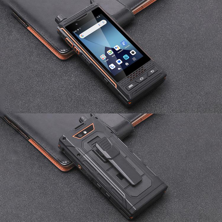 UNIWA P4 Plus UHF Walkie Talkie Rugged Phone, 4GB+64GB, 4.0 inch Android 14 MediaTek MT6765 Helio P35 Octa Core, Network: 4G (UK Plug)