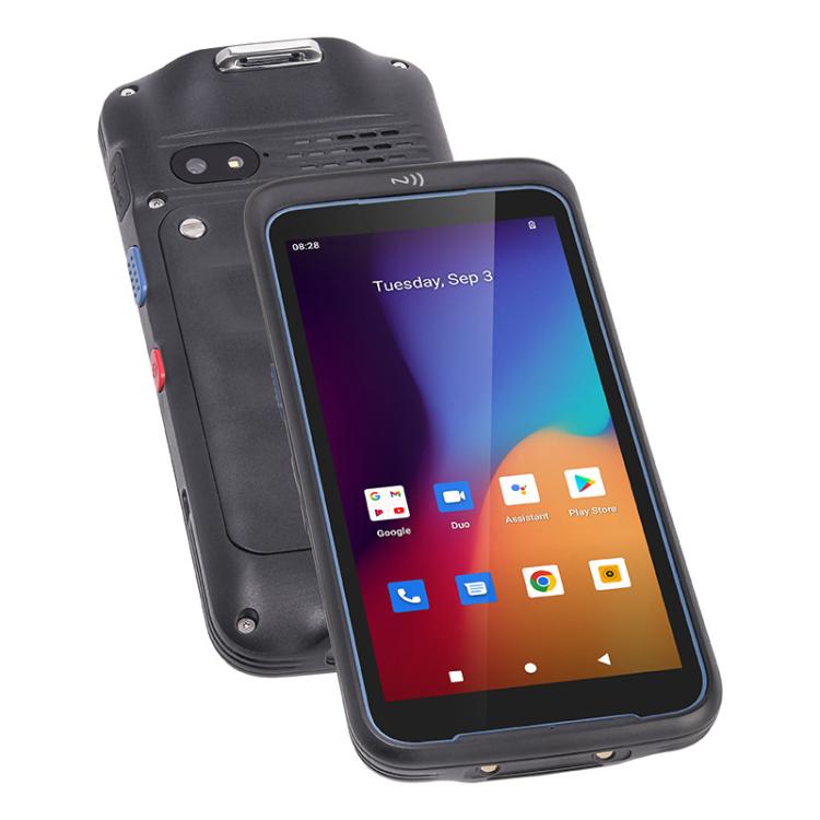 UNIWA V5N Barcode PDA Rugged Phone, 4GB+64GB, 5.5 inch Android 12 MediaTek MT6765 Helio P35 Octa Core, NFC, Network: 4G (UK Plug)
