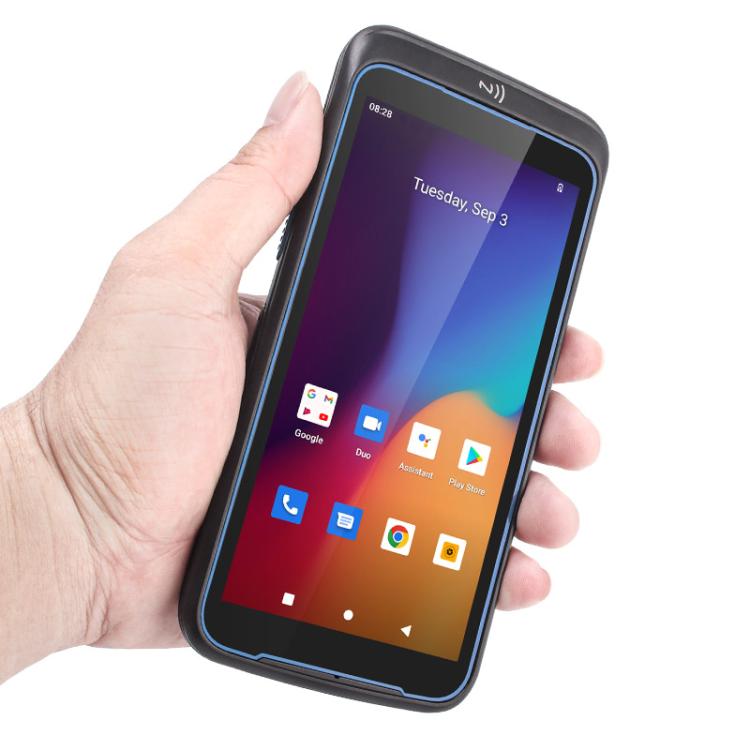 UNIWA V5N Barcode PDA Rugged Phone, 4GB+64GB, 5.5 inch Android 12 MediaTek MT6765 Helio P35 Octa Core, NFC, Network: 4G (UK Plug)