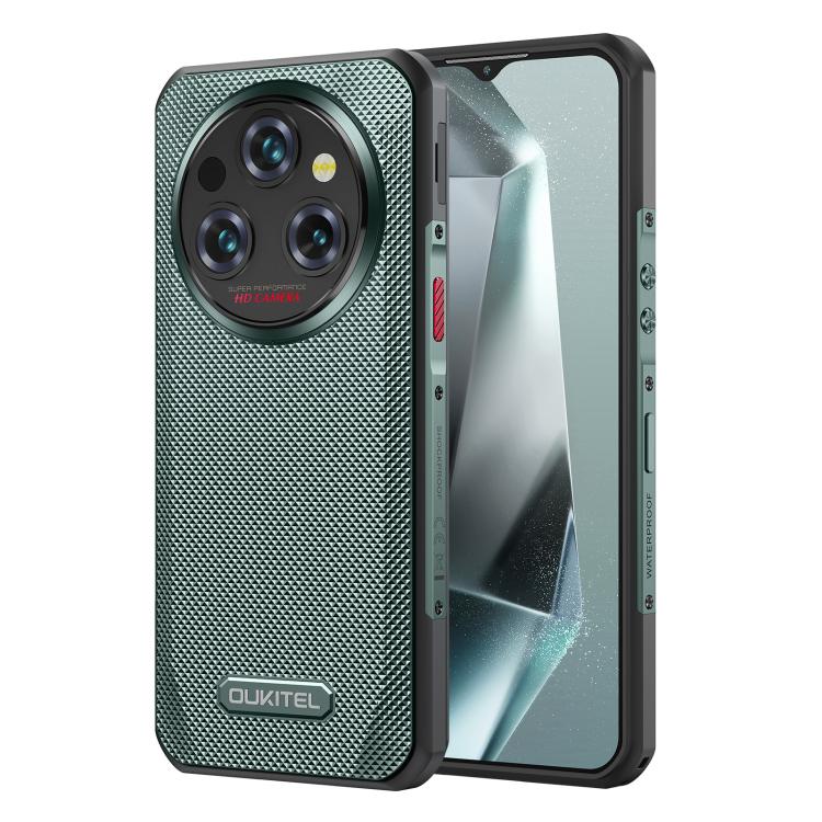 [HK Warehouse] Oukitel WP35 Pro 5G Rugged Phone, 12GB+512GB, 6.6 inch Android 14 MediaTek Dimensity 6300 Octa Core, NFC, OTG, Network: 5G (Green)