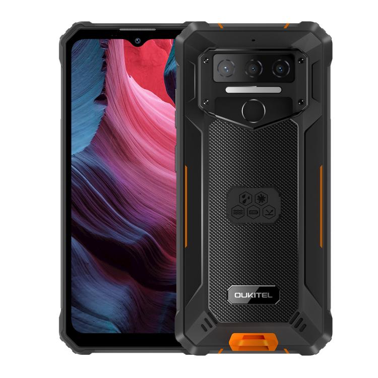 [HK Warehouse] Oukitel WP23 Plus Rugged Phone, 8GB+256GB, 6.52 inch Android 14.0Unisoc T606 Octa-core, NFC, OTG, Network: 4G (Orange)