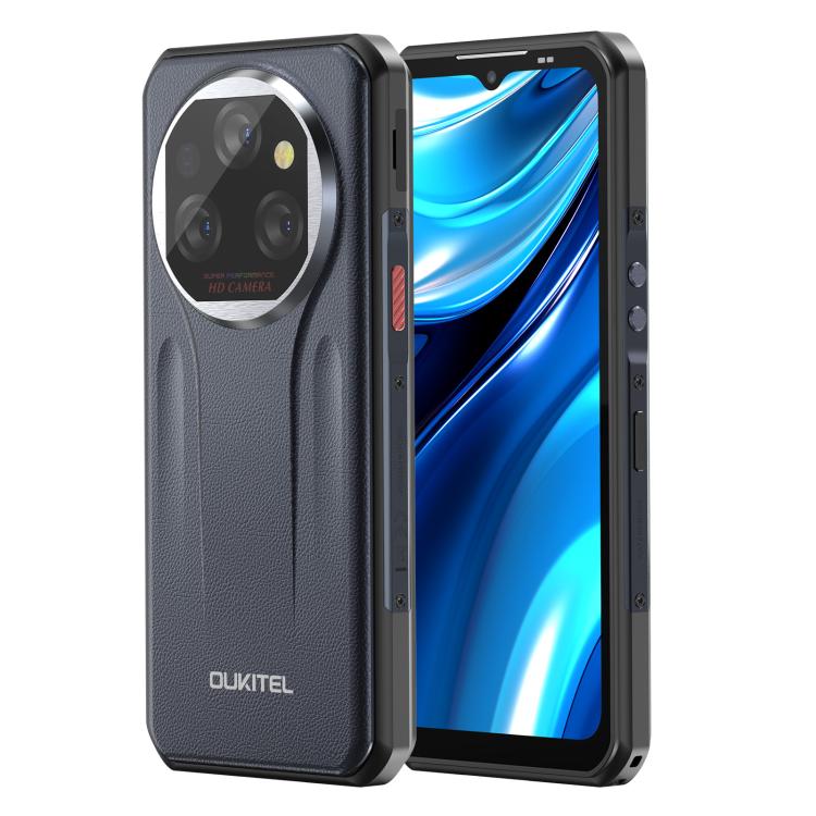 [HK Warehouse] Oukitel WP39 Pro 5G Rugged Phone, 12GB+512GB, Night Vision, Fingerprint Identification, 6.6 inch Android 14 MediaTek Dimensity 6300 Octa Core, NFC, OTG, Network: 5G (Grey)