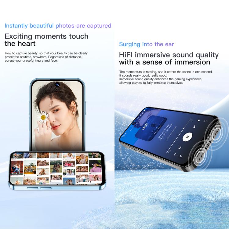 SOYES XS19, 2GB+16GB, 3.88 inch Android 10.0 MTK6580 Quad Core, Network: 3G, Dual SIM (Blue)