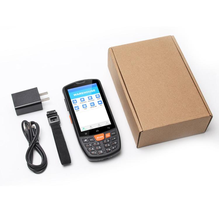 UNIWA HS006 Industrial PDA QR Code Scanner, 3GB+32GB, 4.0 inch Android 11 MediaTek MT6762 Octa Core, NFC, Network: 4G (UK Plug)