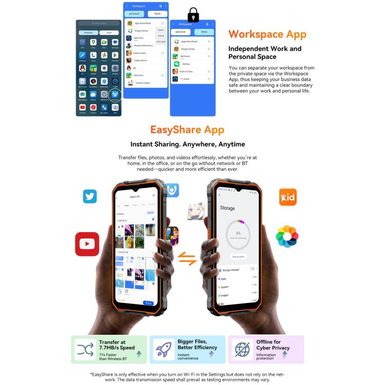 Blackview Oscal Marine 2, 8GB+256GB, 6.56 inch Android 15 Unisoc UMS9230E T615 Octa Core, Network: 4G, OTG, NFC, 8GB+128GB
