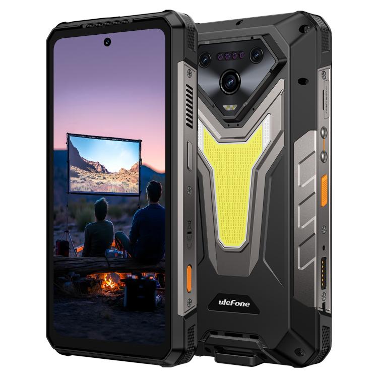 Ulefone Armor 34 Pro+ Projector, 16GB+512GB, Night Vision, IP68/IP69K Rugged Phone, 6.95 inch Android 15 MediaTek Dimensity 7400X Octa Core, Network: 5G, NFC, OTG, Armor 34 Pro+