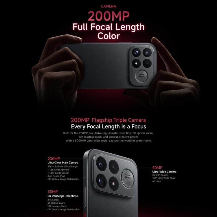 Xiaomi Redmi K100 Pro Max, 12GB+512GB, 6.9 inch Xiaomi HyperOS 3 Snapdragon 8 Elite Gen 5 Octa Core, NFC, Network: 5G, 12GB+512GB
