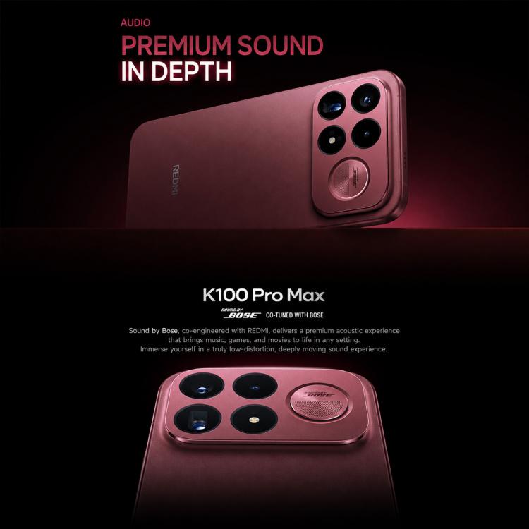 Xiaomi Redmi K100 Pro Max, 16GB+1TB, 6.9 inch Xiaomi HyperOS 3 Snapdragon 8 Elite Gen 5 Octa Core, NFC, Network: 5G, 16GB+1TB