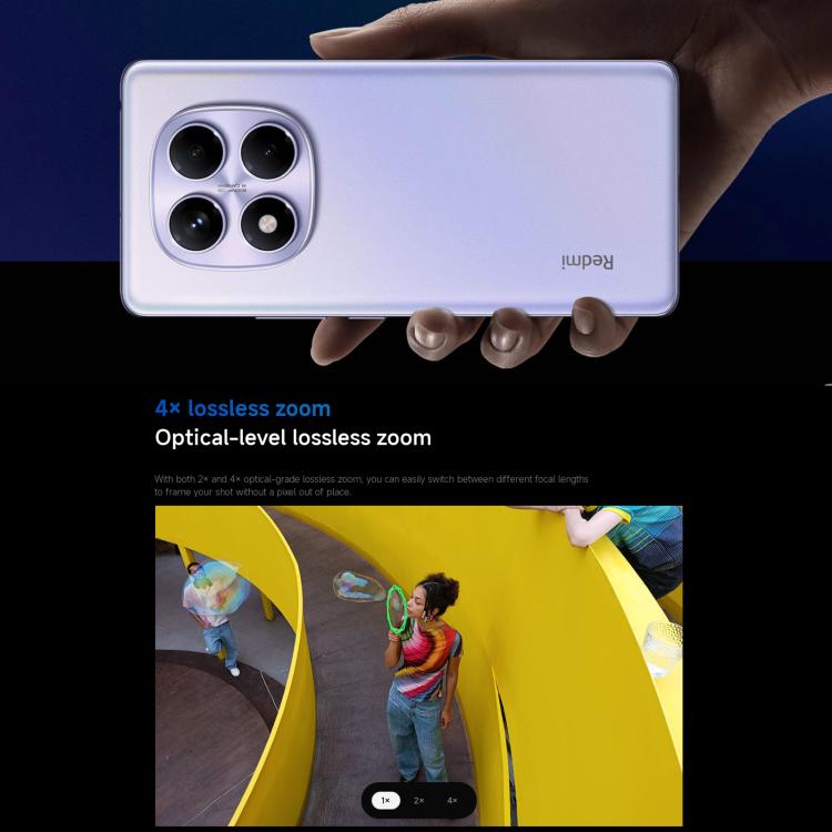 [HK Warehouse] Xiaomi Redmi Note 14 Pro 4G Global, 8GB+256GB, In-screen Fingerprint, 6.67 inch Xiaomi HyperOS Helio G100-Ultra Octa Core, NFC, Network: 4G (Blue)
