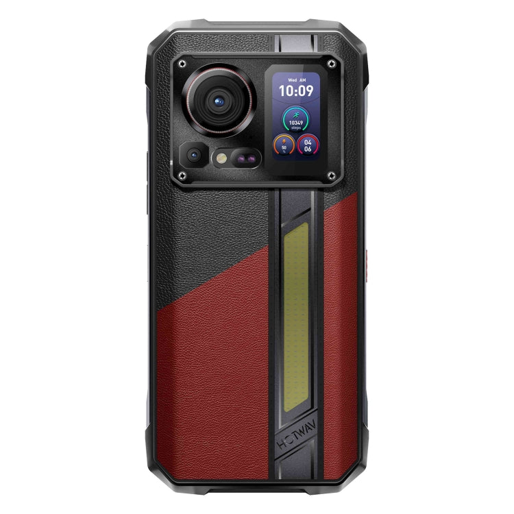 [HK Warehouse] HOTWAV Hyper 7 Pro Rugged Phone, 16GB+256GB, 10800mAh, 6.6 inch Android 14 MediaTek Dimensity 7050 5G, Network: 5G, OTG, NFC (Red)
