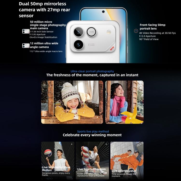 Honor WIN RT, 12GB+512GB, 3D Ultrasonic Fingerprint, 10000mAh Battery, 6.83 inch MagicOS 10.0 / Android 16 Snapdragon 8 Elite Octa Core, Network: 5G, NFC, OTG, 12GB+512GB