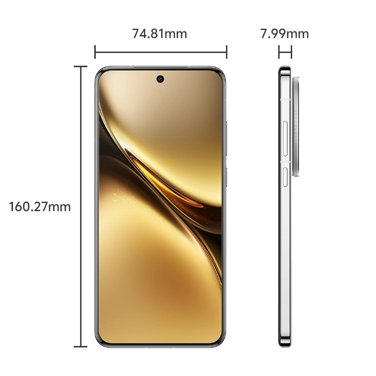 vivo X200, 12GB+256GB, Face ID / Screen Fingerprint Identification, 6.67 inch Android 15 Dimensity 9400 Octa Core, OTG, NFC, Network: 5G, Support Google Play (White)