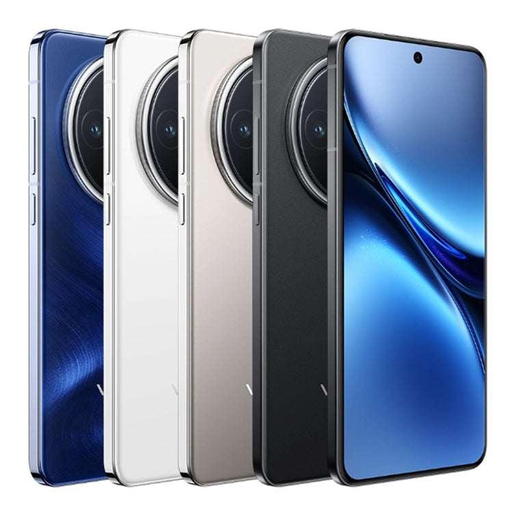 vivo X200, 12GB+512GB, Face ID / Screen Fingerprint Identification, 6.67 inch Android 15 Dimensity 9400 Octa Core, OTG, NFC, Network: 5G, Support Google Play (White)