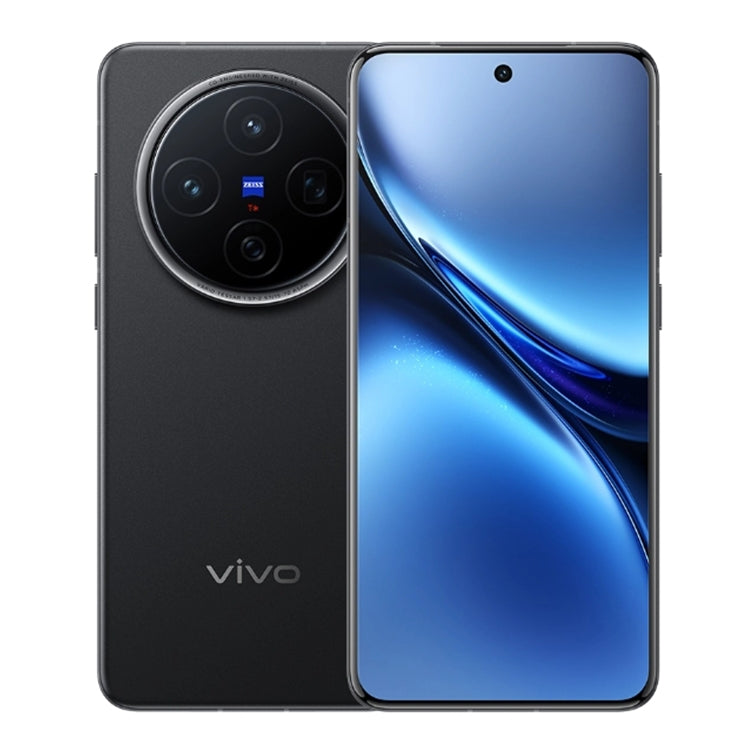 vivo X200, 16GB+1TB, Face ID / Screen Fingerprint Identification, 6.67 inch Android 15 Dimensity 9400 Octa Core, OTG, NFC, Network: 5G, Support Google Play (Black)
