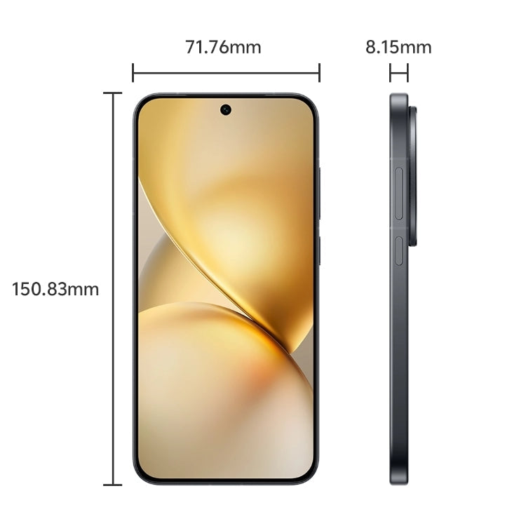 vivo X200 Pro mini, 16GB+512GB, Face ID / Screen Fingerprint Identification, 6.31 inch Android 15 Dimensity 9400 Octa Core, OTG, NFC, Network: 5G, Support Google Play (Black)