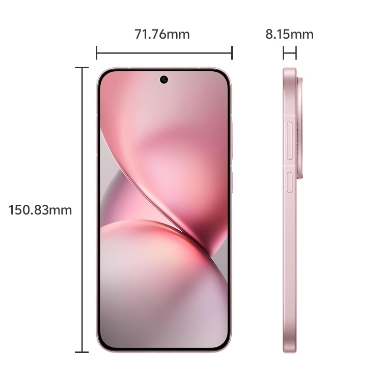 vivo X200 Pro mini, 16GB+512GB, Face ID / Screen Fingerprint Identification, 6.31 inch Android 15 Dimensity 9400 Octa Core, OTG, NFC, Network: 5G, Support Google Play (Pink)