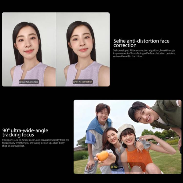 vivo S20, 12GB+512GB, Face ID / Screen Fingerprint Identification, 6.67 inch Android 15 Snapdragon 7 Gen 3 Octa Core, OTG, NFC, Network: 5G (White)
