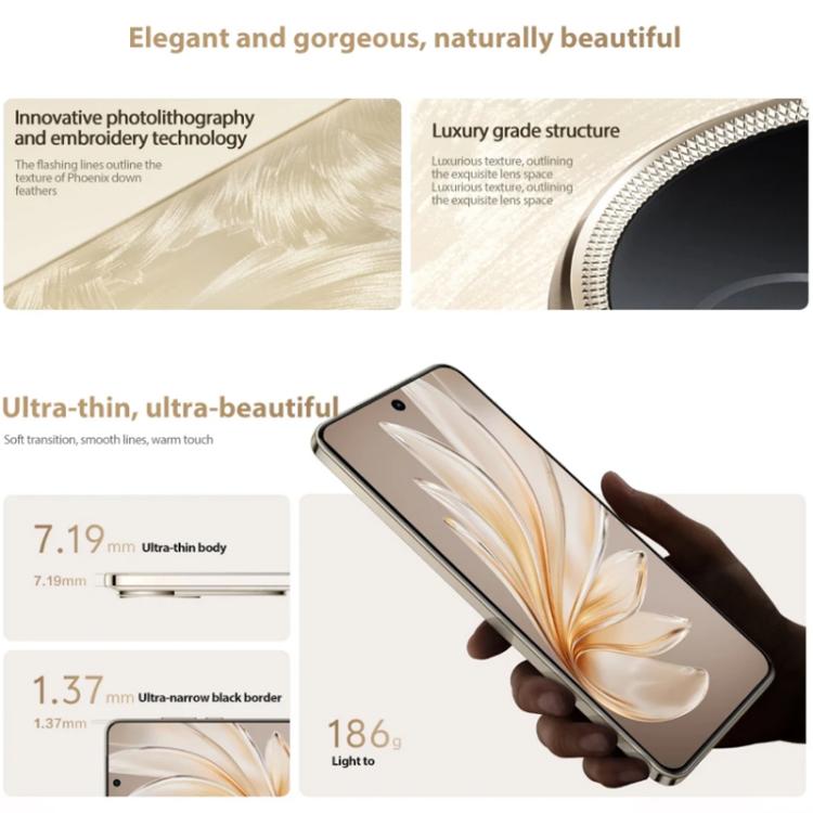 vivo S20, 12GB+512GB, Face ID / Screen Fingerprint Identification, 6.67 inch Android 15 Snapdragon 7 Gen 3 Octa Core, OTG, NFC, Network: 5G (Black)