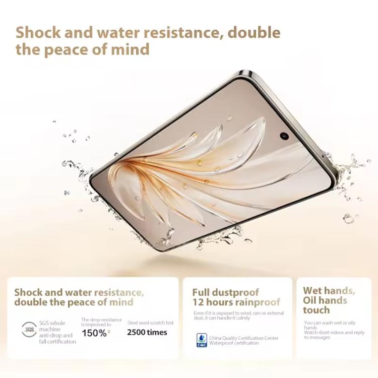 vivo S20, 12GB+512GB, Face ID / Screen Fingerprint Identification, 6.67 inch Android 15 Snapdragon 7 Gen 3 Octa Core, OTG, NFC, Network: 5G (Gold)