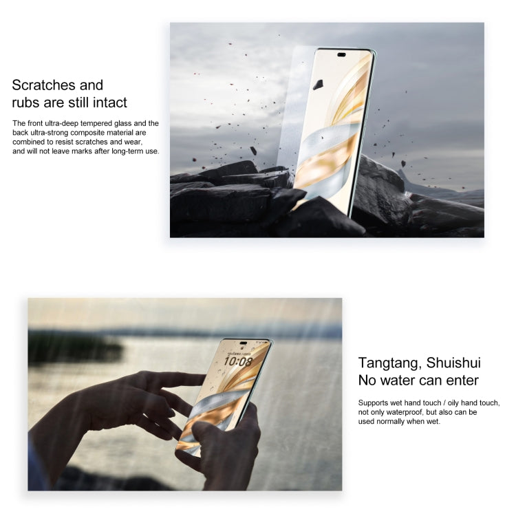 Honor X60 Pro, 8GB+128GB, Screen Fingerprint, 6.78 inch MagicOS 8.0 Snapdragon 6 Gen1 Octa Core, Network: 5G, OTG, Support Google Play (Cyan)