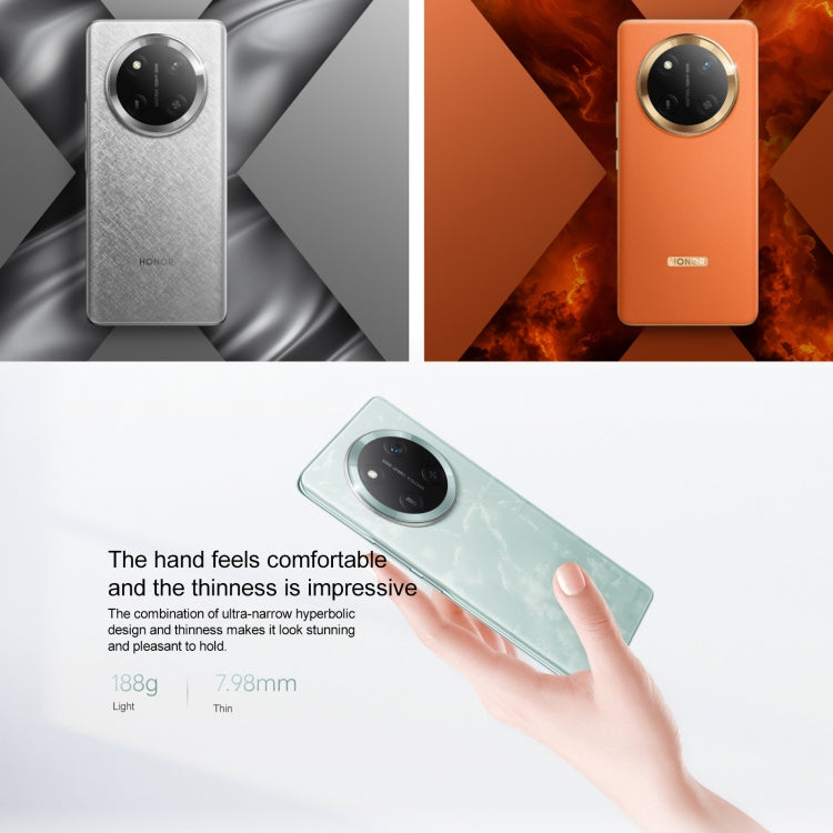 Honor X60 Pro, 8GB+256GB, Screen Fingerprint, 6.78 inch MagicOS 8.0 Snapdragon 6 Gen1 Octa Core, Network: 5G, OTG, Support Google Play (Black)