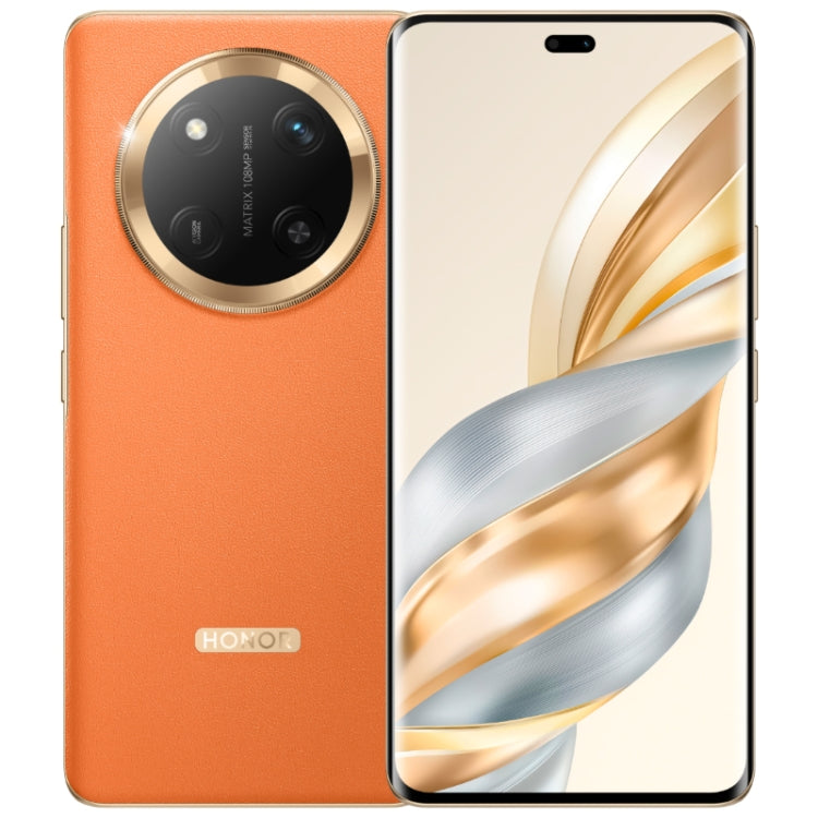 Honor X60 Pro, 12GB+512GB, Screen Fingerprint, 6.78 inch MagicOS 8.0 Snapdragon 6 Gen1 Octa Core, Network: 5G, OTG, Support Google Play (Orange)