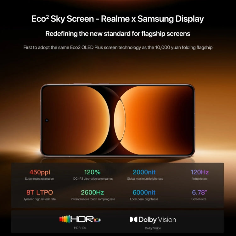 Realme GT7 Pro, 16GB+512GB, 6.78 inch Android 15 / Realme UI 6.0 Snapdragon 8 Elite Octa Core, NFC, Network: 5G, Support Google Play (Galaxy Grey)