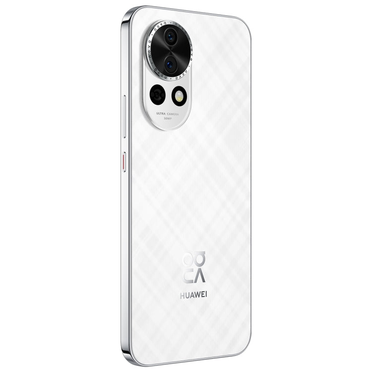 Huawei nova 13, 12GB+512GB, Screen Fingerprint Identification, 6.7 inch HarmonyOS 4.2, NFC, OTG, Not Support Google Play (White)