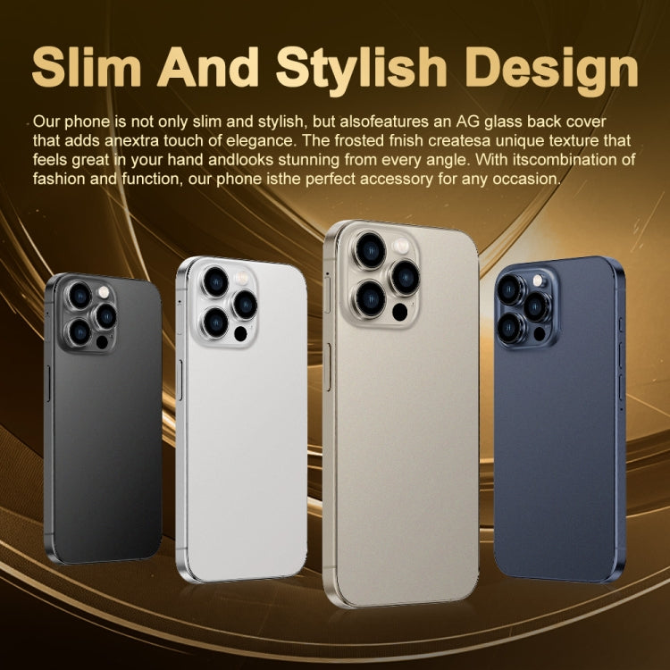 i16 Pro Max / Q5A, 6GB+128GB, 6.5 inch Screen, Face Identification, Android 10 MTK6762 Octa Core, OTG, NFC, Network: 4G, Dual SIM, AU Plug, i16 Pro Max / Q5A, AU Plug