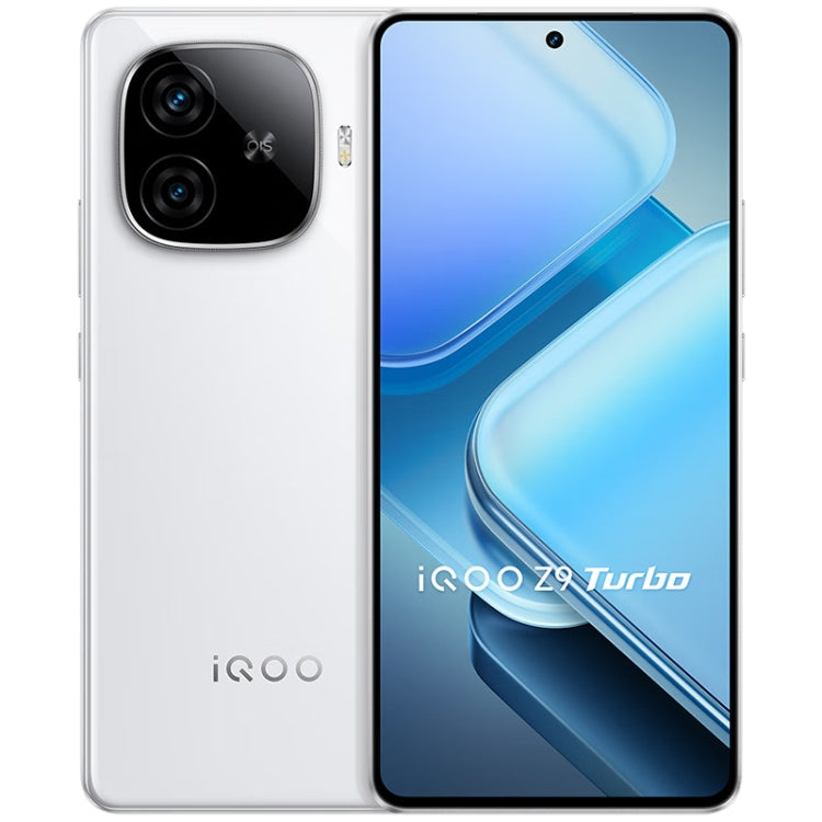 vivo iQOO Z9 Turbo, Dual Back Cameras, 12GB+512GB, Face ID Screen Fingerprint Identification, 6.78 inch Android 14.0 OriginOS 4 Snapdragon 8s Gen 3 Octa Core 3.0GHz, OTG, NFC, Network: 5G, Support Google Play (White)