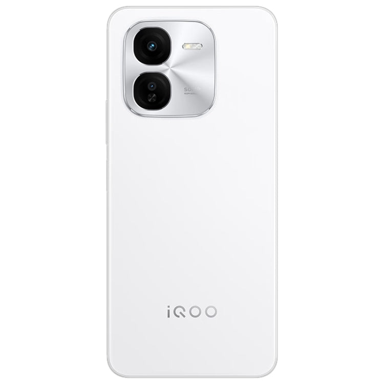 vivo iQOO Z9x, Dual Back Cameras, 8GB+128GB, Face ID Screen Fingerprint Identification, 6.72 inch Android 14.0 OriginOS 4 Snapdragon 6 Gen 1 Octa Core 2.2GHz, OTG, Network: 5G, Support Google Play (White)