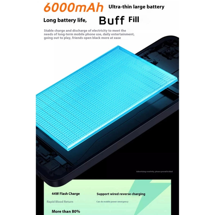 vivo iQOO Z9x, Dual Back Cameras, 12GB+256GB, Face ID Screen Fingerprint Identification, 6.72 inch Android 14.0 OriginOS 4 Snapdragon 6 Gen 1 Octa Core 2.2GHz, OTG, Network: 5G, Support Google Play (Light Green)