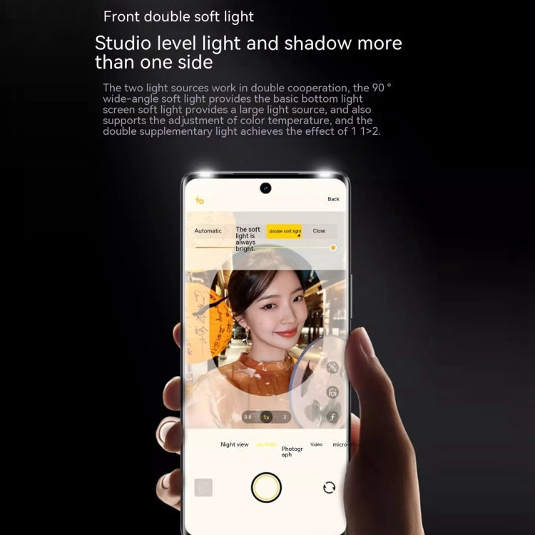 vivo S18 Pro, Triple Back Cameras, 16GB+512GB, Face ID Screen Fingerprint Identification, 6.78 inch Android 14.0 OriginOS 4 Dimensity 9200+ Octa Core 3.35GHz, OTG, NFC, Network: 5G, Support Google Play (Silver)