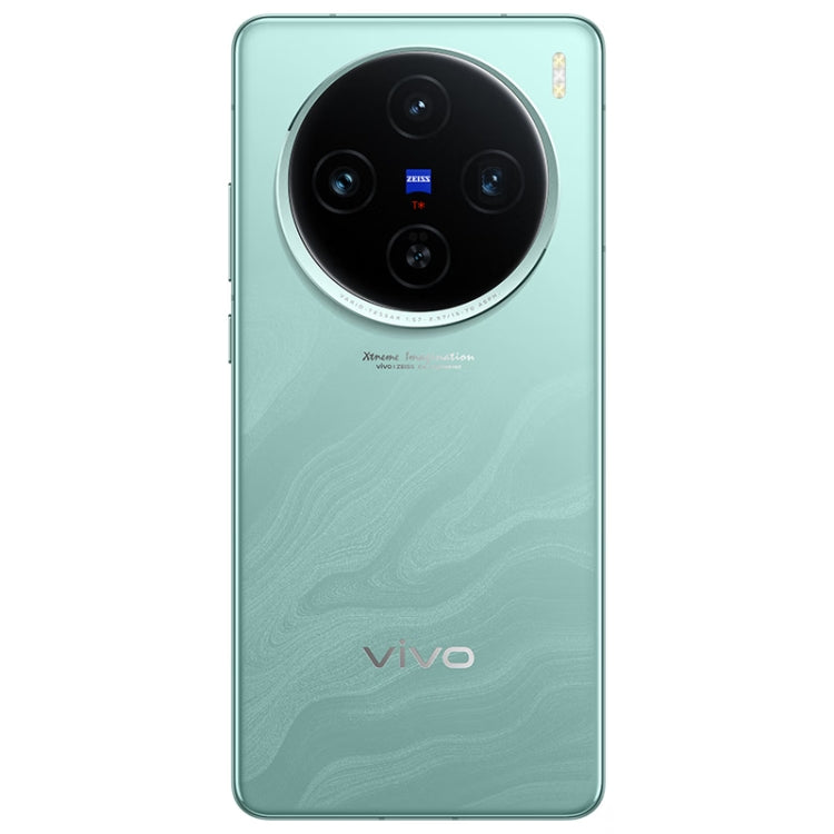 vivo X100s, Triple Back Cameras, 16GB+256GB, Face ID / Fingerprint Identification, 6.78 inch Android 14 OriginOS 4 Dimensity 9300+ Octa Core, OTG, NFC, Network: 5G, Support Google Play (Mint Green)
