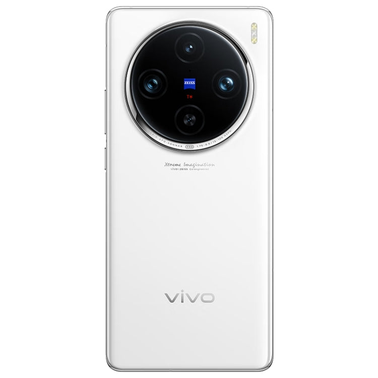 vivo X100s Pro, Triple Back Cameras, 12GB+256GB, Face ID / Fingerprint Identification, 6.78 inch Android 14 OriginOS 4 Dimensity 9300+ Octa Core, OTG, NFC, Network: 5G, Support Google Play (White)