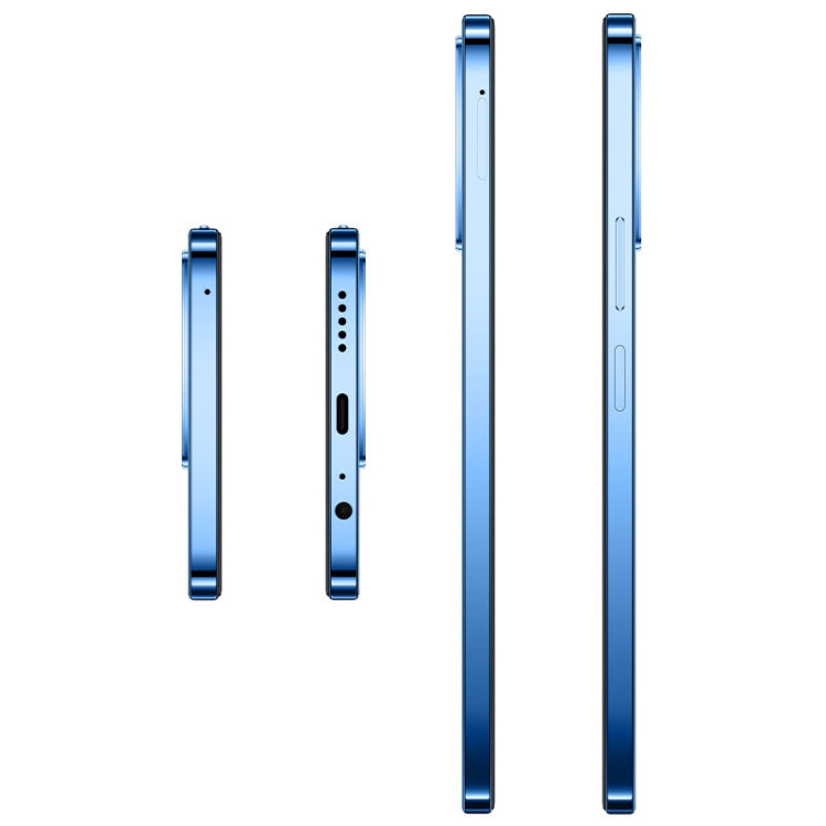vivo Y200i, Dual Back Cameras, 12GB+256GB, Face ID Screen Fingerprint Identification, 6.72 inch Android 14.0 OriginOS 4 Snapdragon 4 Gen 2 Octa Core 2.2GHz, OTG, Network: 5G, Support Google Play (Blue)
