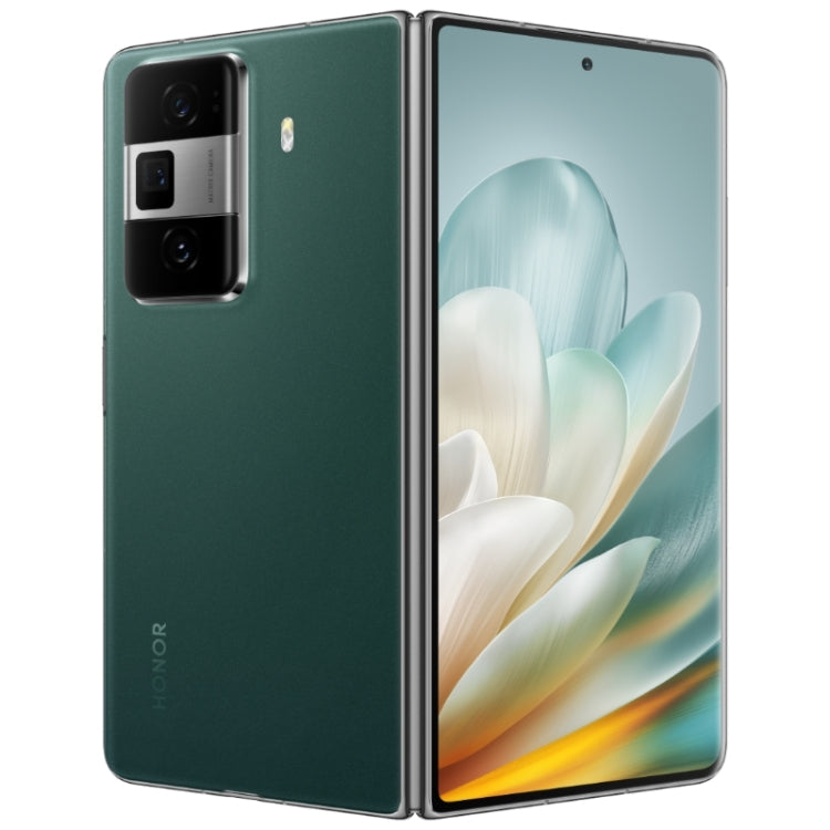 Honor Magic Vs3, 12GB+512GB, Side Fingerprint Identification 7.92 inch + 6.43 inch MagicOS 8.0.1 Snapdragon 8 Gen 2 Octa Core, Network: 5G, OTG, NFC (Green)