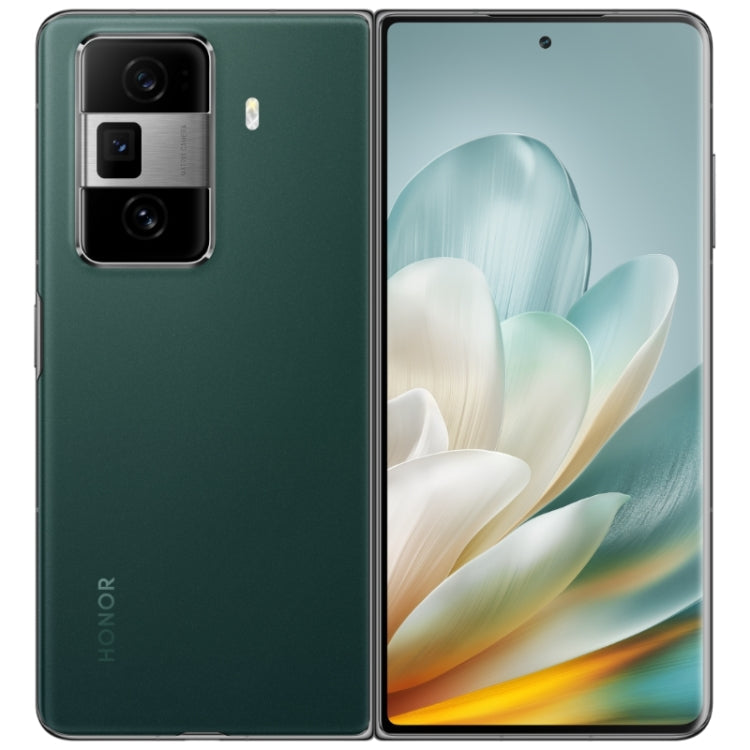 Honor Magic Vs3, 12GB+512GB, Side Fingerprint Identification 7.92 inch + 6.43 inch MagicOS 8.0.1 Snapdragon 8 Gen 2 Octa Core, Network: 5G, OTG, NFC (Green)