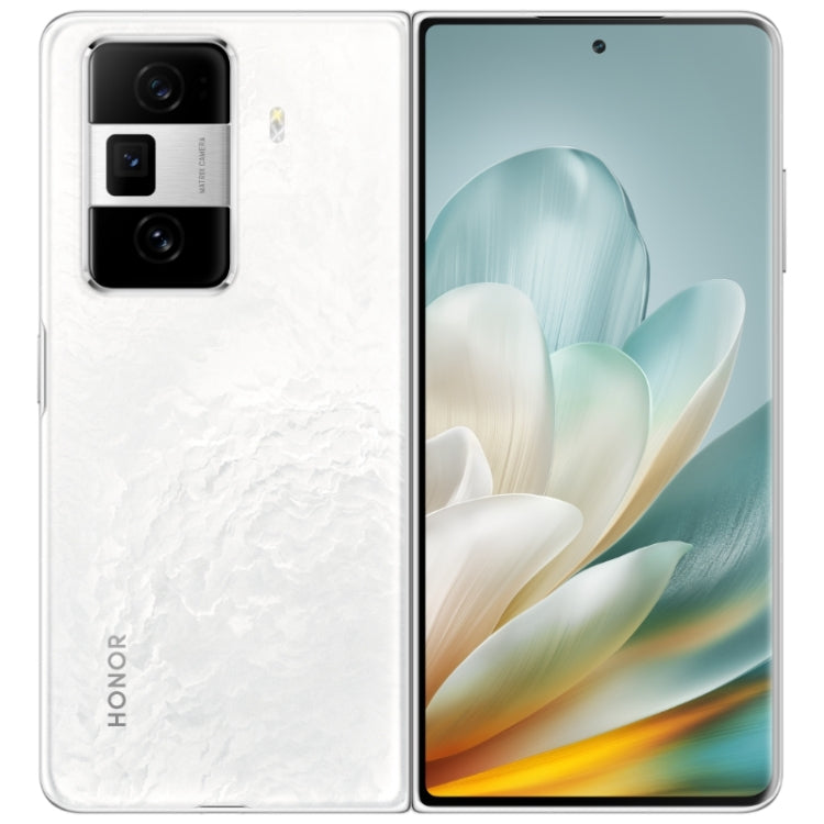 Honor Magic Vs3, 12GB+512GB, Side Fingerprint Identification 7.92 inch + 6.43 inch MagicOS 8.0.1 Snapdragon 8 Gen 2 Octa Core, Network: 5G, OTG, NFC (White)