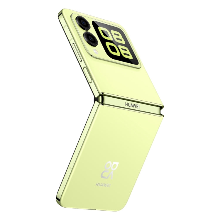 Huawei nova Flip, 12GB+256GB, Side Fingerprint Identification, 6.94 inch + 2.14 inch HarmonyOS 4.2 Octa Core, NFC, OTG, Not Support Google Play (Green)