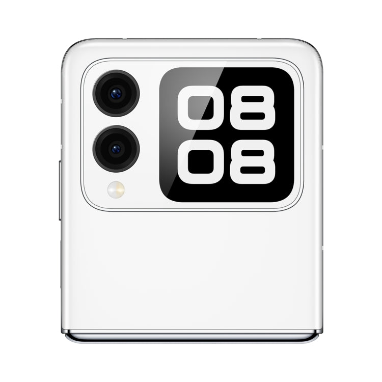 Huawei nova Flip, 12GB+512GB, Side Fingerprint Identification, 6.94 inch + 2.14 inch HarmonyOS 4.2 Octa Core, NFC, OTG, Not Support Google Play (White)