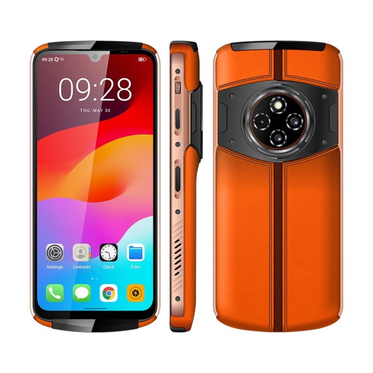 UNIWA PJ001 Projector Phone, 8GB+256GB, 6.72 inch Android 12 Mediatek MT8788WA Octa Core, Network: 4G (Orange)