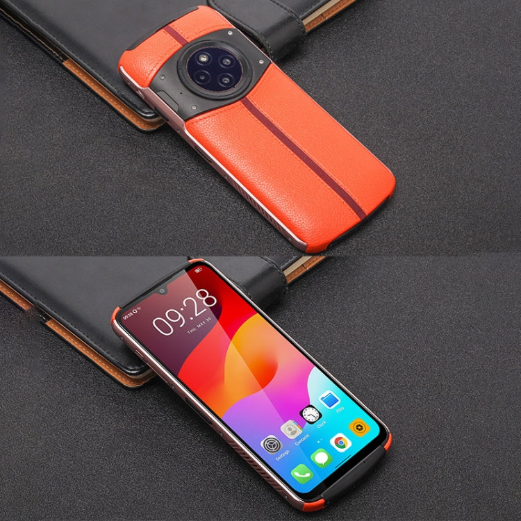 UNIWA PJ001 Projector Phone, 8GB+256GB, 6.72 inch Android 12 Mediatek MT8788WA Octa Core, Network: 4G (Orange)
