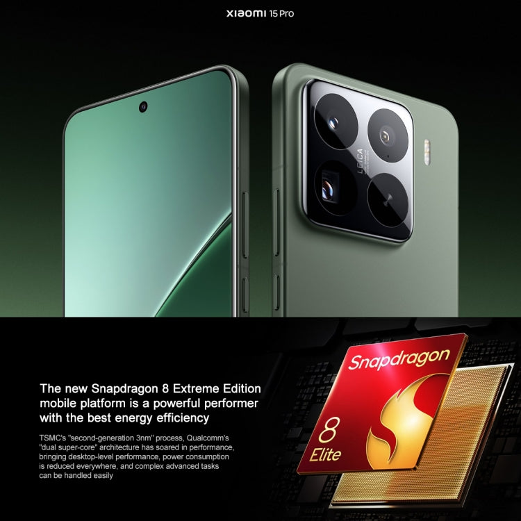 Xiaomi 15 Pro, 12GB+256GB, 6.73 inch Xiaomi HyperOS 2 Snapdragon 8 Elite Octa Core 3nm up to 4.32GHz, NFC, Network: 5G (Grey)